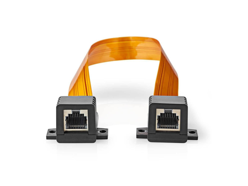 Nedis CCGB85901BK03 networking cable - Orange - 0.3m