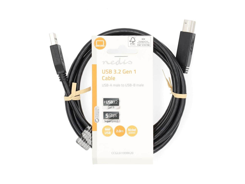 Nedis CCGL61100BK20 USB cable