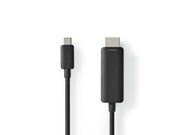 Nedis CCGL64655BK10 video cable adapter