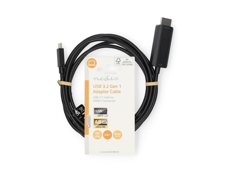 Nedis CCGL64655BK10 video cable adapter
