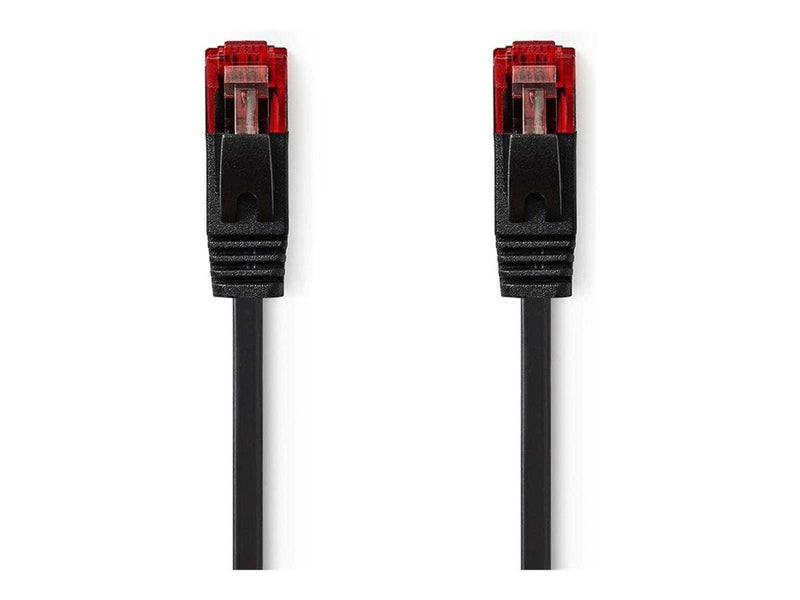 Nedis CCGL85215WT05 networking cable - Schwarz - 0.5m
