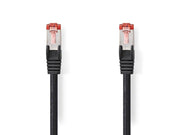 Nedis CCGL85221BK75 networking cable - Schwarz - 0.7m
