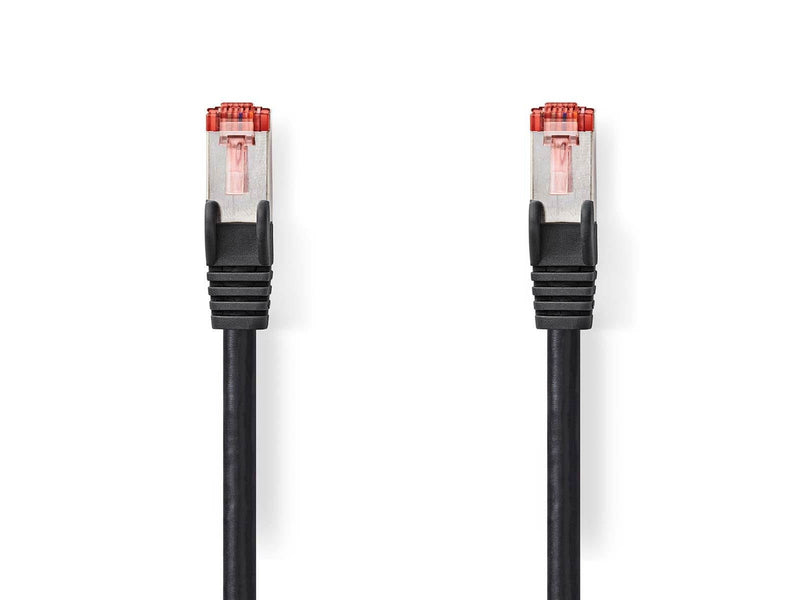 Nedis CCGL85221BK75 networking cable - Schwarz - 0.7m
