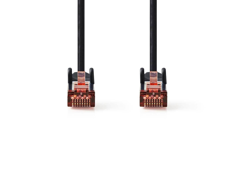 Nedis CCGL85221BK75 networking cable - Schwarz - 0.7m