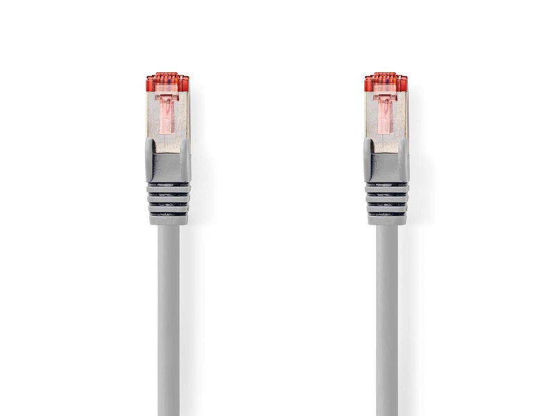 Nedis CCGL85221GY100 networking cable - Grau - 10m