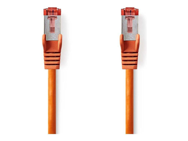 Nedis CCGL85221OG100 networking cable - Orange - 10m
