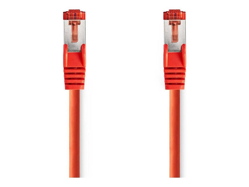 Nedis CCGL85221RD100 networking cable - Rot - 10m