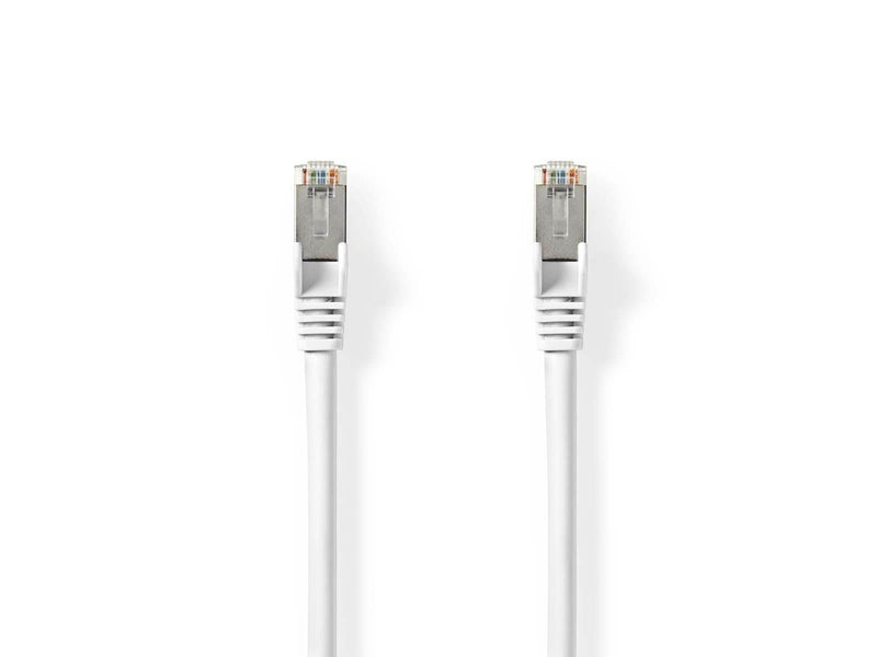 Nedis CCGL85520WT100 networking cable - Weiß - 10m