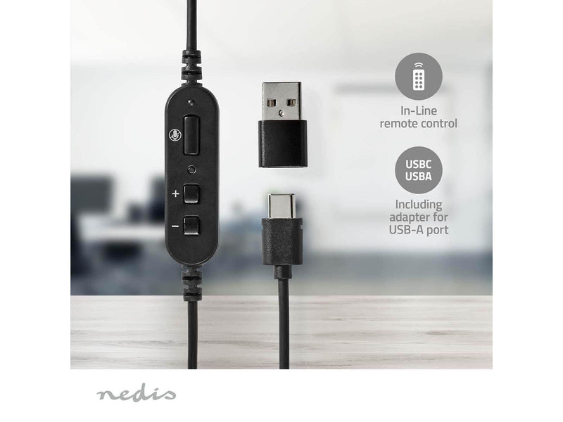Nedis CHSTU110BK headphones/headset