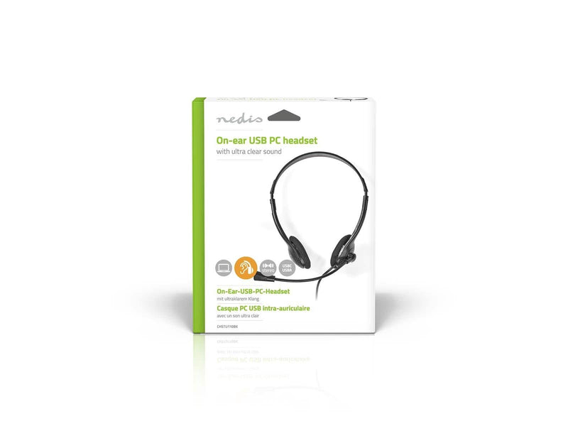 Nedis CHSTU110BK headphones/headset