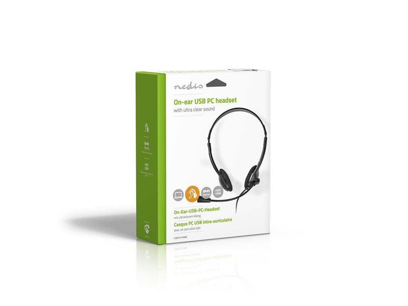 Nedis CHSTU110BK headphones/headset