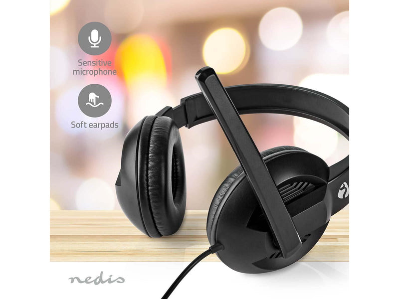 Nedis CHSTU210BK headphones/headset