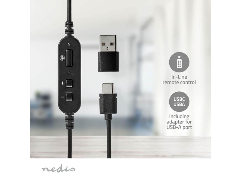 Nedis CHSTU210BK headphones/headset