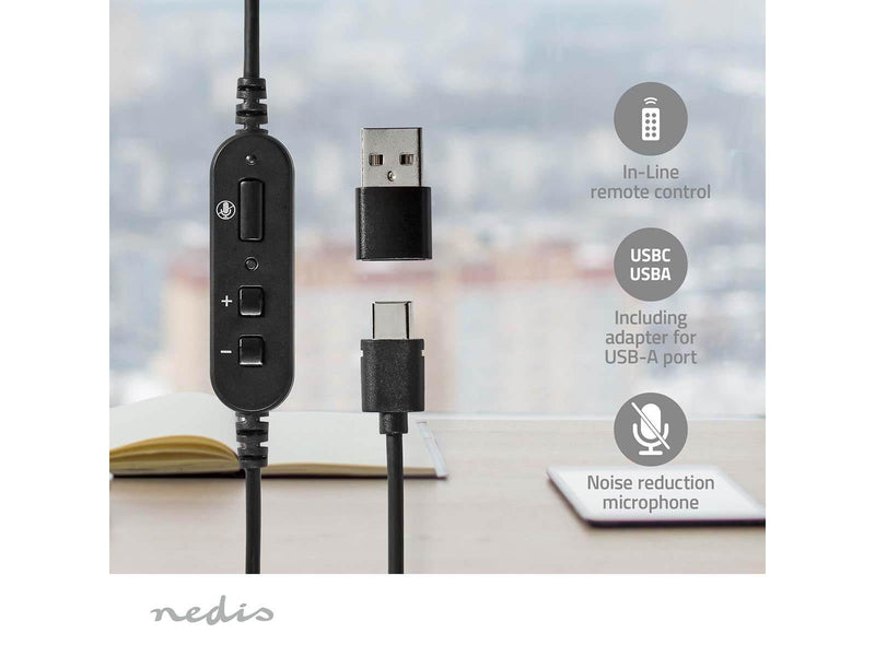Nedis CHSTU310BK headphones/headset