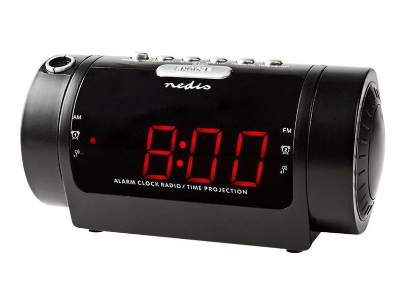 Nedis CLAR005BK - clock radio - AM/FM