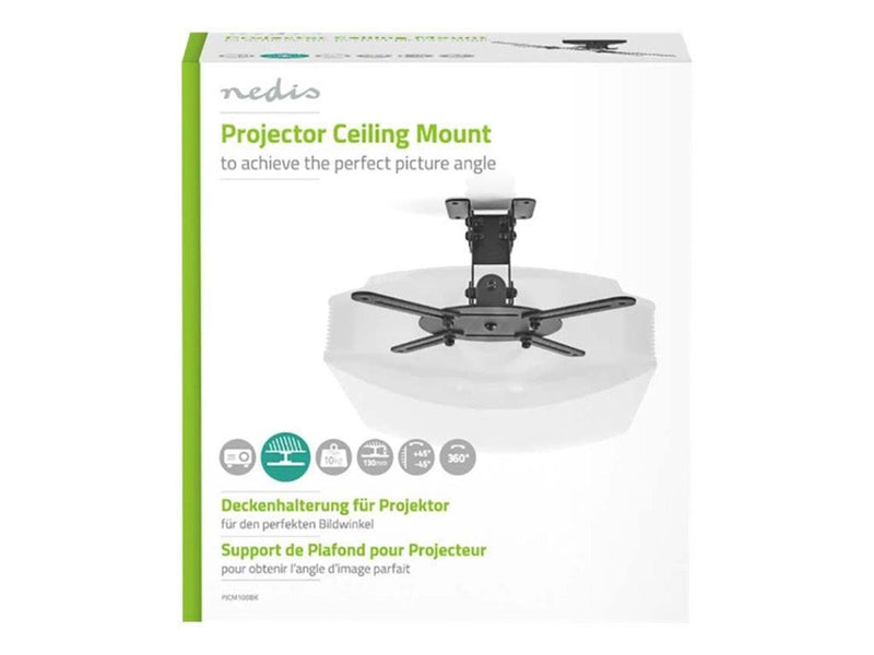 Nedis PJCM100BK - ceiling mount