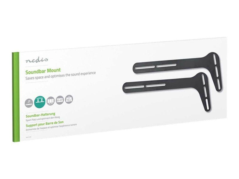 Nedis SBMT05BK - mounting kit - Max 15 kg - recommended for 65"