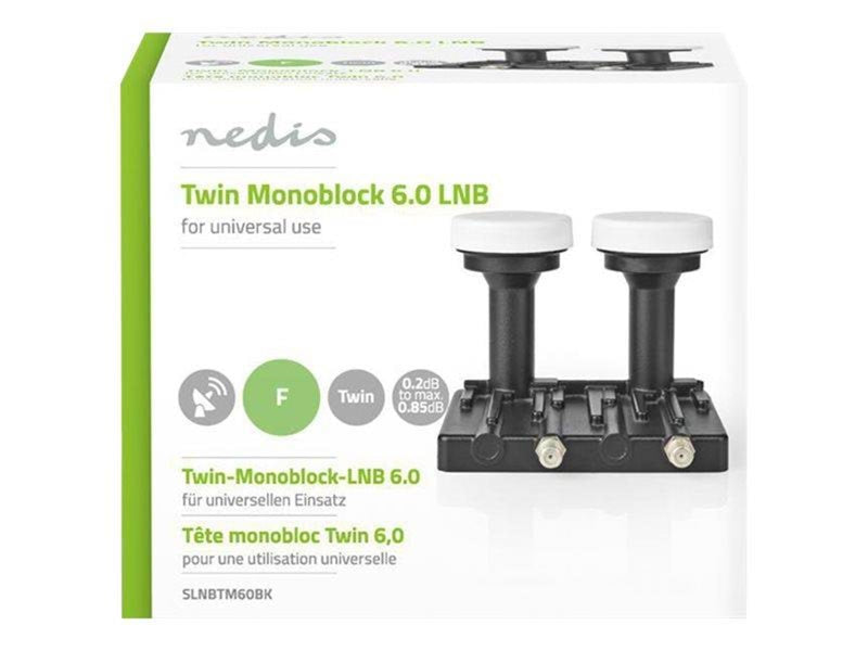 Nedis SLNBTM60BK - low-noise block converter