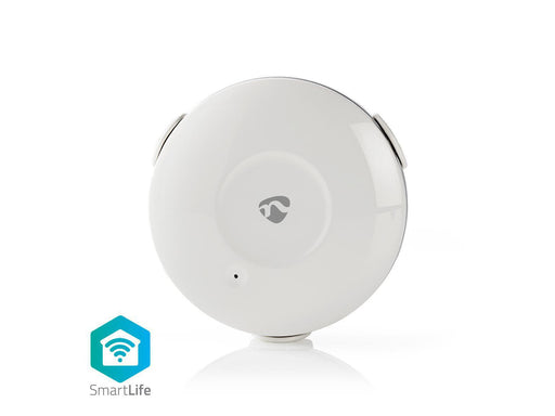 Nedis SmartLife Water Detector, Wi-Fi, Battery, White