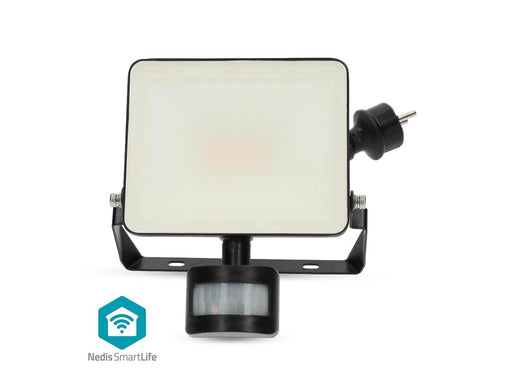Nedis Smartlife Outdoor Light Motion Sensor 1620 lm Wi-Fi 20 W Warm to Cool White 3000 - 6500 K Aluminum Android™ / IOS
