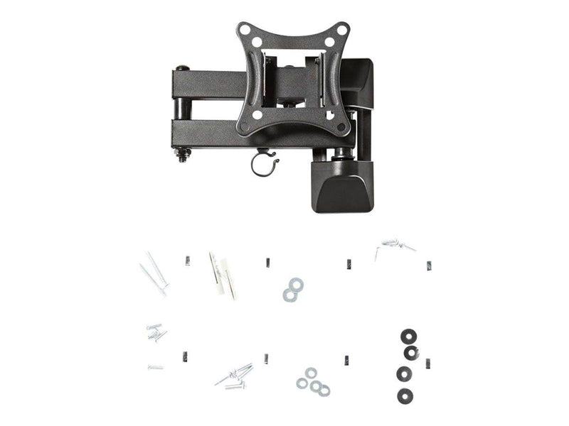 Nedis TVWM1510BK bracket - full-motion - for TV - black