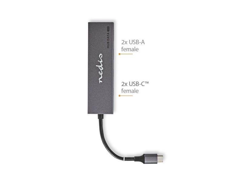 Nedis UHUBU3450AT interface hub USB-Hubs