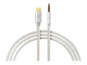 Nedis USB-C to headphone jack adapter - audio / USB - 1 m