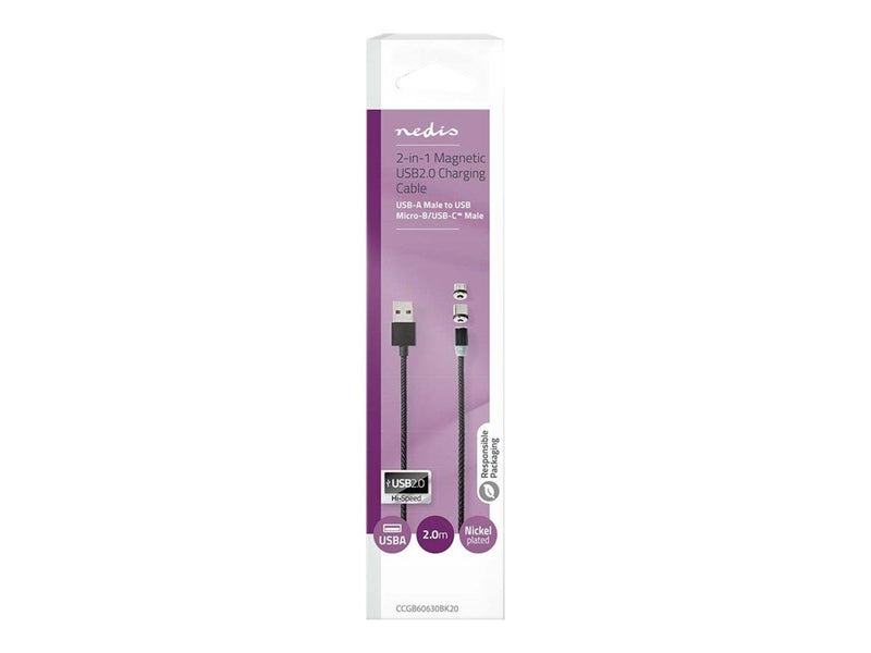 Nedis - USB cable - 2 m