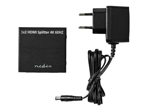 Nedis VSPL3472AT - video/audio splitter - 2 ports