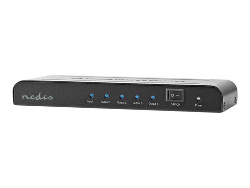 Nedis VSPL3474AT - video/audio splitter - 4 ports