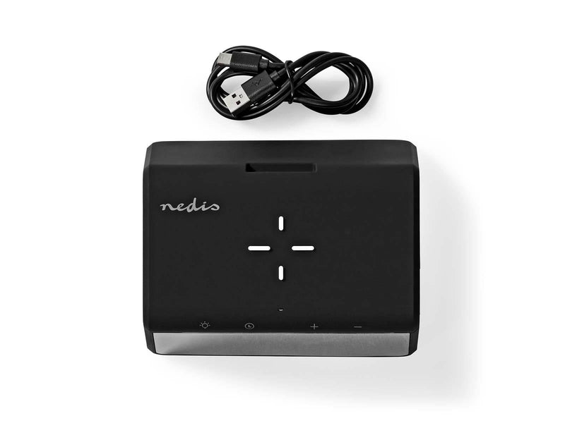 Nedis WCACQ30BK alarm clock
