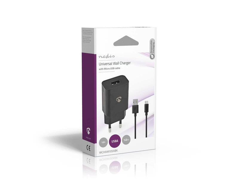 Nedis WCHAM105ABK mobile device charger