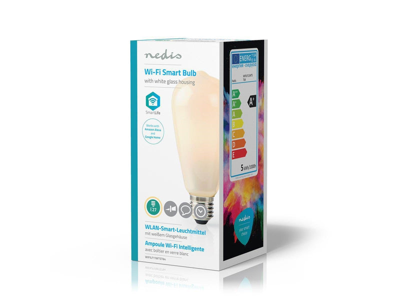 Nedis Wi-Fi Smart LED E27 Bulb ST64