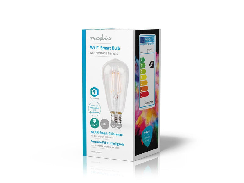 Nedis WiFi Smart LED E27 Bulb Filament