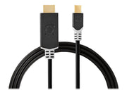 Nedis adapter cable - DisplayPort / HDMI - 2 m