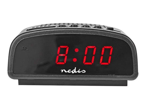 Nedis - alarm clock - electronic - desktop - black