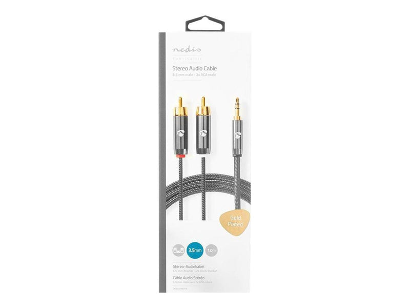 Nedis audio cable - 1 m