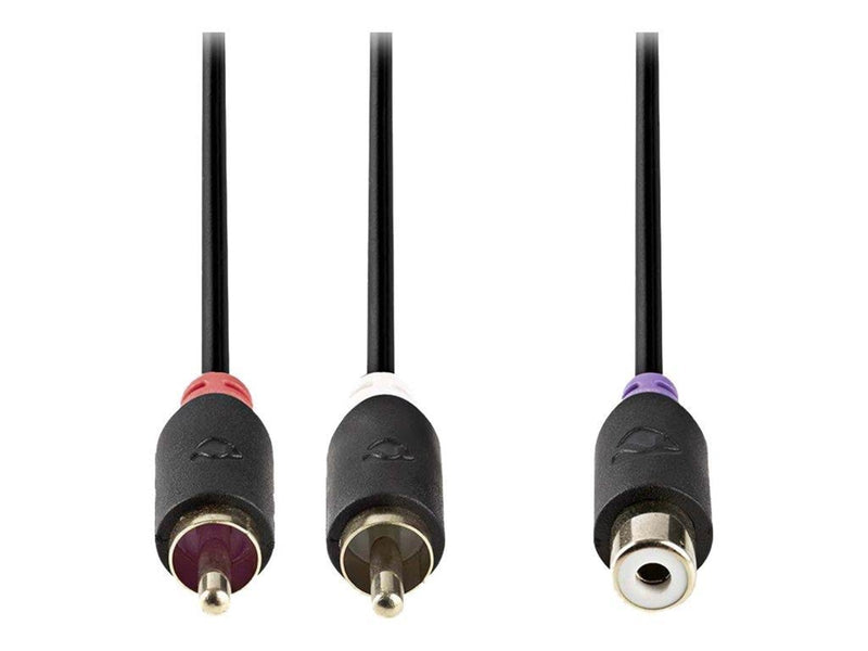 Nedis audio cable - 20 cm