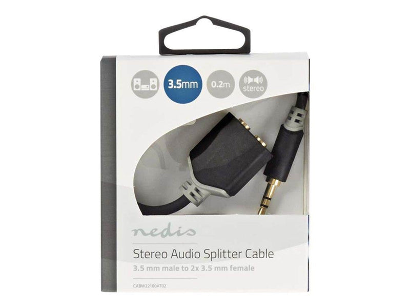 Nedis audio splitter - 20 cm