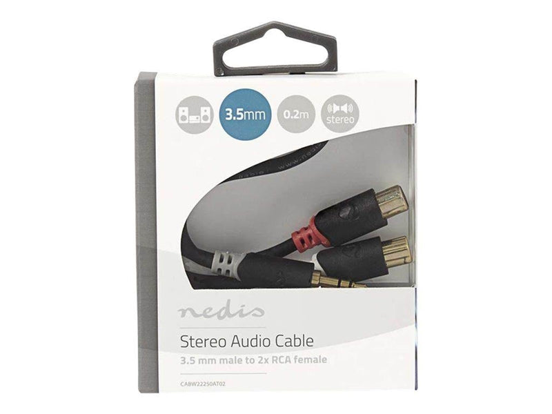 Nedis audio splitter - 20 cm