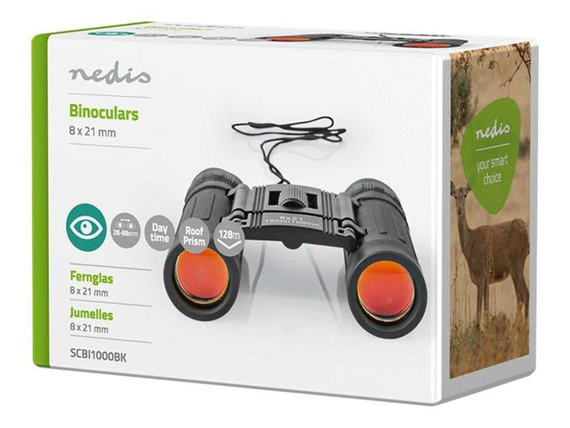 Nedis - binoculars 8 x 21