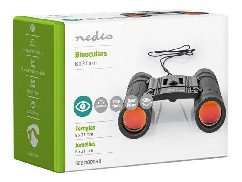 Nedis - binoculars 8 x 21