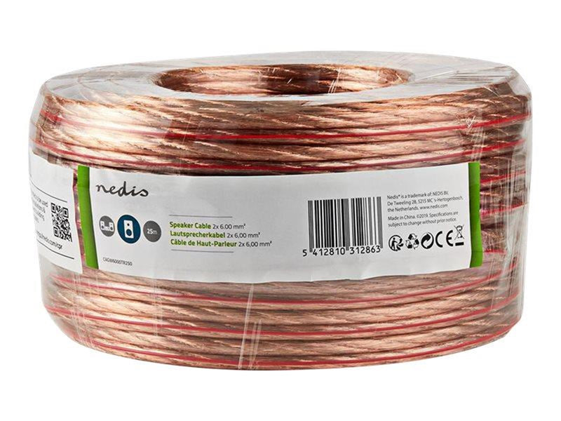 Nedis bulk speaker cable - 25 m