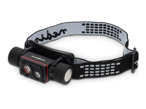 Nedis - head flashlight - LED x 2 - 10 W - 6500-8000 K - black