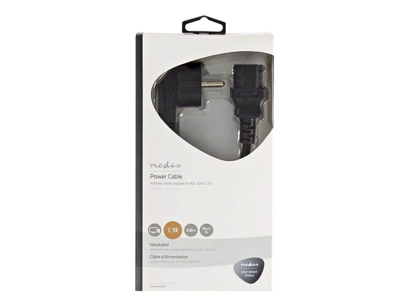 Nedis - power cable - power IEC 60320 C13 to power CEE 7/7 - 2 m