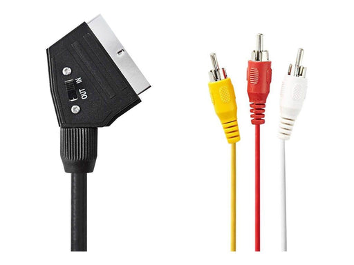 Nedis video / audio cable - composite video / audio - 1 m