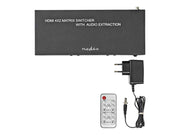 Nedis - video/audio switch - 4 x 2