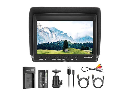 Neewer NEEWER F100 Feldmonitor + USB-Ladegerät + Akku-Kit