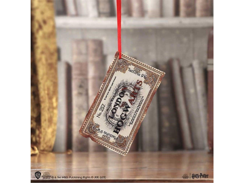 Nemesis Now - Harry Potter Hogwarts Ticket Weihnachtsschmuck