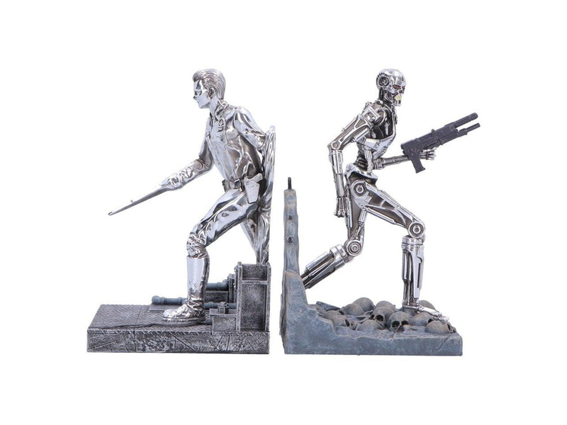 Nemesis Now - Nemesis - Terminator - T-1000 Vs T-800 Bookend